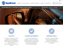 Tablet Screenshot of equipack.pt